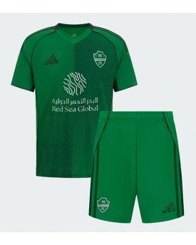 Billige Fotballdrakt Al-Ahli Replika Hjemmedraktsett Barn 2025-26 Kortermet (med bukser)